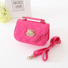 Crianças sacos de ombro por atacado, meninas rosa Olá Kitty Bags Mini